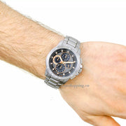  Shop Authentic Michael Kors Ryker Chronograph Black Dial Silver Steel Strap Watch For Men - MK8528 - Luxxuri
