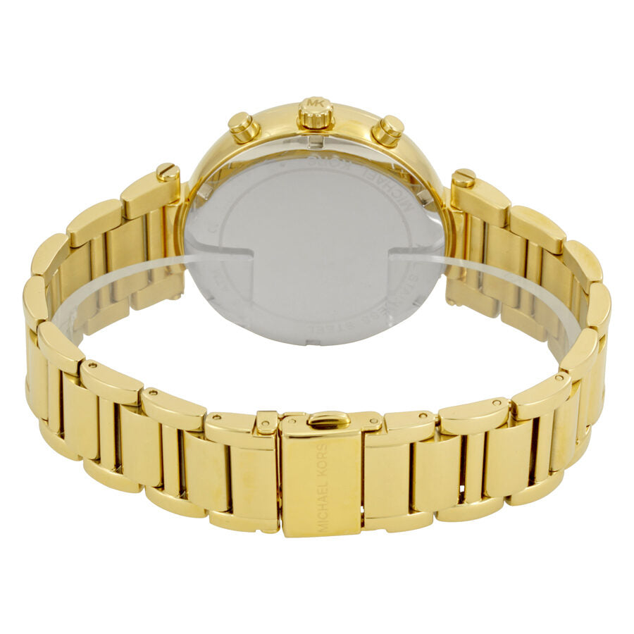  Shop Authentic Michael Kors Sawyer White Dial Gold Steel Strap Watch for Women - MK6362 - Luxxuri