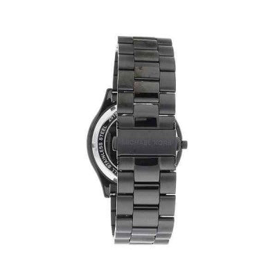  Shop Authentic Michael Kors Slim Runway Black Dial Black Steel Strap Watch for Women - MK3589 - Luxxuri