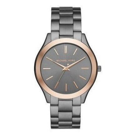  Shop Authentic Michael Kors Runway Quartz Grey Dial Grey Steel Strap Watch For Women - MK8576 - Luxxuri