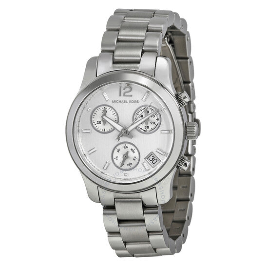  Shop Authentic Michael Kors Runway Silver Dial Silver Steel Strap Watch for Women - MK5428 - Luxxuri