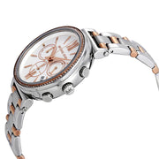  Shop Authentic Michael Kors Sofie Chronograph Quartz White Dial Two Tone Steel Strap Watch For Women - MK6558 - Luxxuri