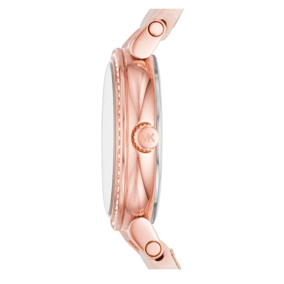  Shop Authentic Michael Kors Sofie Chronograph Rose Gold Dial Rose Gold Steel Strap Watch For Women - MK6560 - Luxxuri