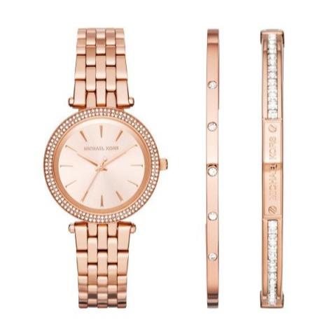  Shop Authentic Michael Kors Darci Rose Gold Dial Rose Gold Steel Strap Watch for Women - MK3431 - Luxxuri