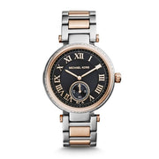  Shop Authentic Michael Kors Skylar Black Dial Two Tone Steel Strap Watch for Women - MK5957 - Luxxuri