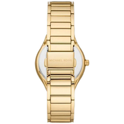  Shop Authentic Michael Kors Sylvia Mother Of Pearl Dial Gold Steel Strap Watch For Women - MK4655 - Luxxuri