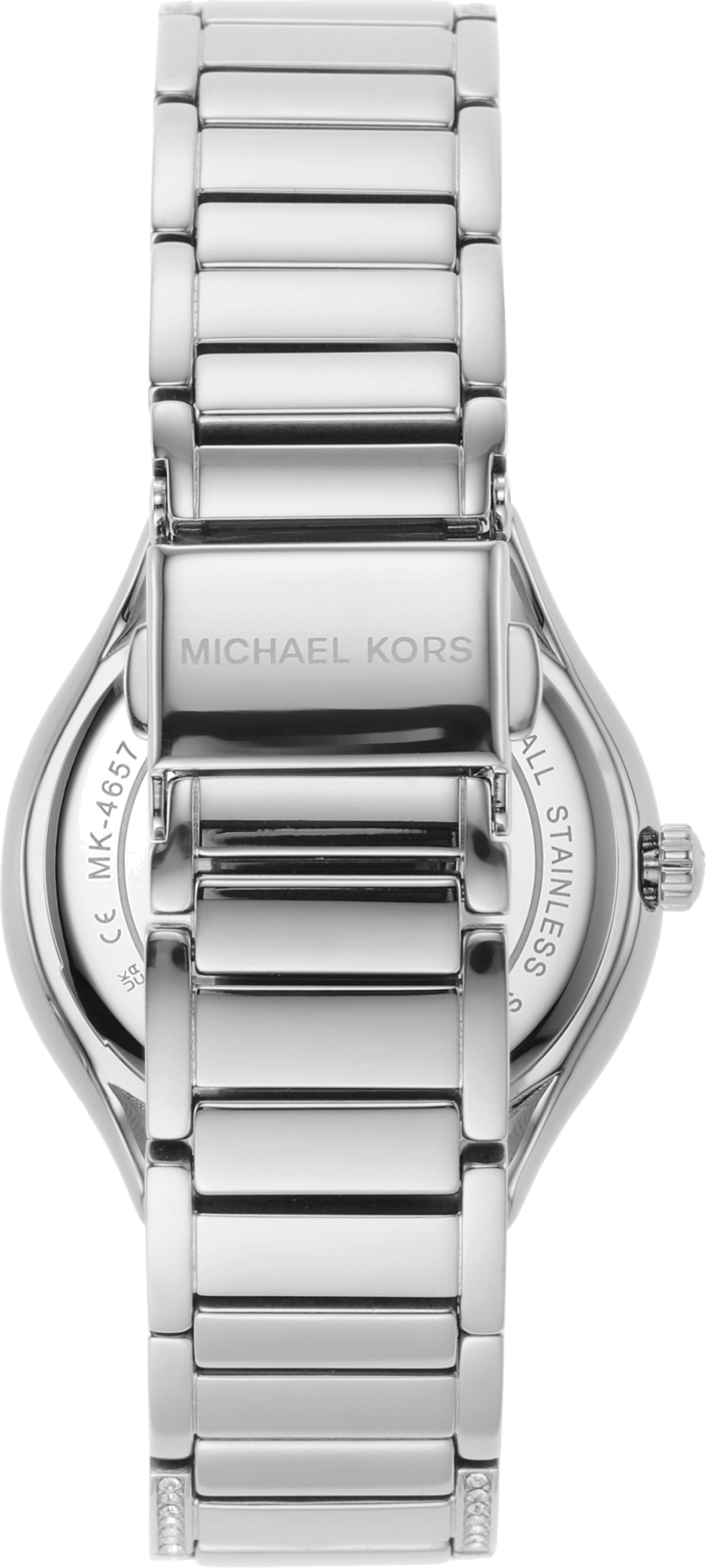 Shop Authentic Michael Kors Sylvia Mother of Pearl Dial Silver Steel Strap Watch For Women - MK4657 - Luxxuri