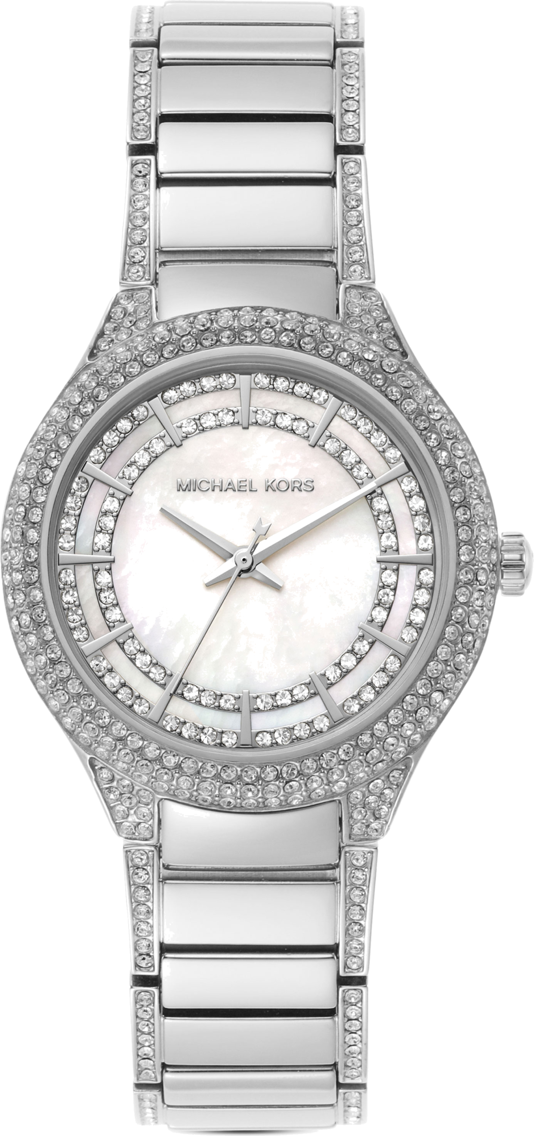  Shop Authentic Michael Kors Sylvia Mother of Pearl Dial Silver Steel Strap Watch For Women - MK4657 - Luxxuri