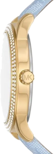  Shop Authentic Michael Kors Tibby Multifunction White Dial Blue Leather Strap Watch For Women - MK2965 - Luxxuri