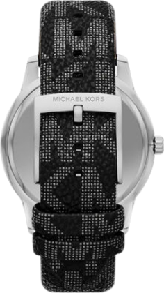  Shop Authentic Michael Kors Tibby Chronograph Black Dial Black Leather Strap Watch For Women - MK2976 - Luxxuri
