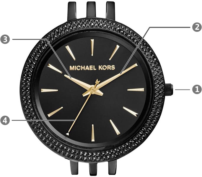  Shop Authentic Michael Kors Darci Black Dial Black Steel Strap Watch for Women - MK3337 - Luxxuri