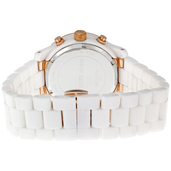  Shop Authentic Michael Kors Ceramic White Dial White Steel Strap Watch for Women - MK5269 - Luxxuri