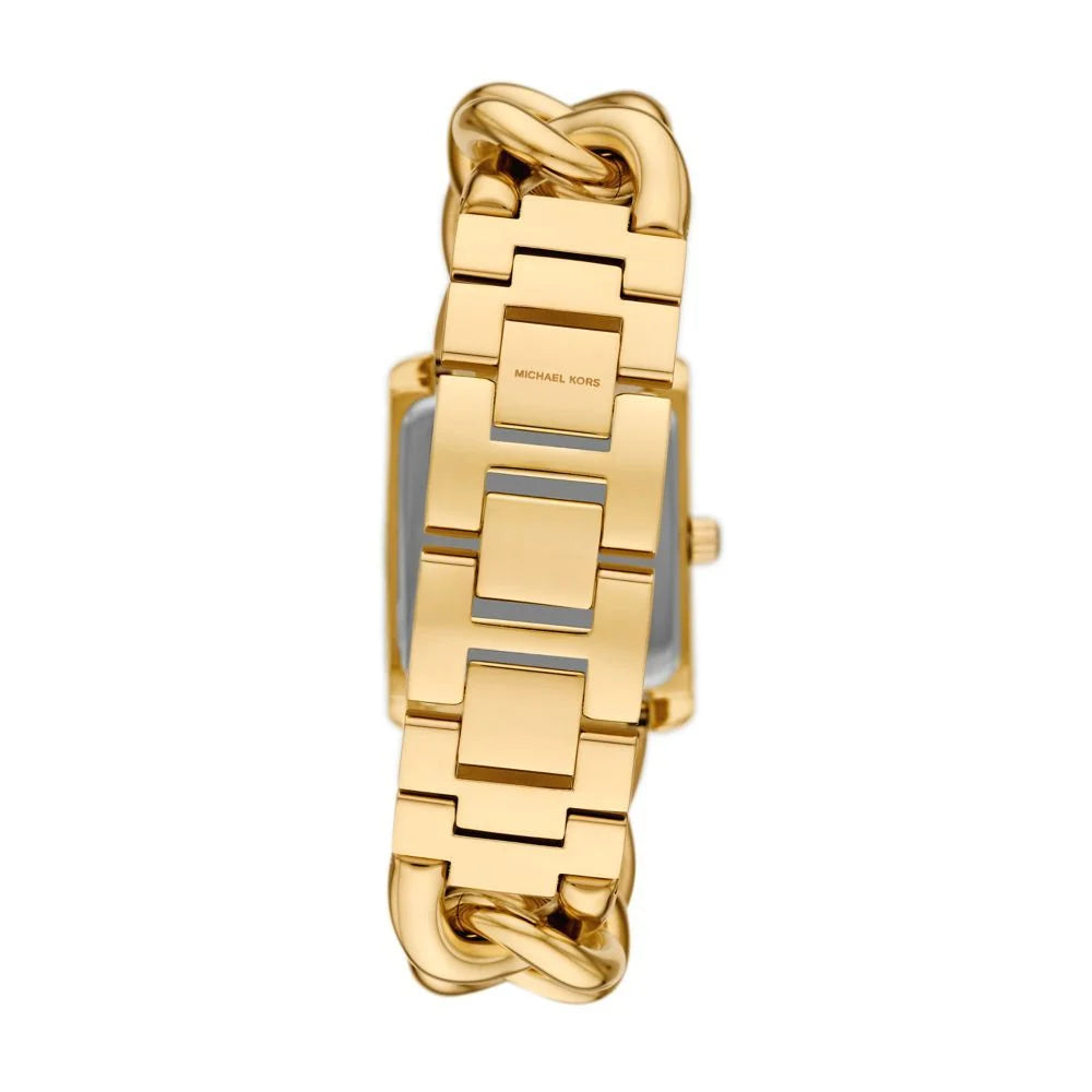  Shop Authentic Michael Kors Emery Three Hand Leopard Print Gold Dial Gold Steel Strap Watch For Women - MK7437 - Luxxuri