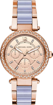  Shop Authentic Michael Kors Parker Gold Dial Two Tone Steel Strap Watch for Women - MK6327 - Luxxuri