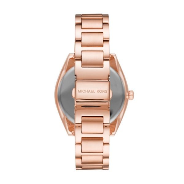  Shop Authentic Michael Kors Tibby Chronograph White Dial Rose Gold Steel Strap Watch For Men - MK7293 - Luxxuri