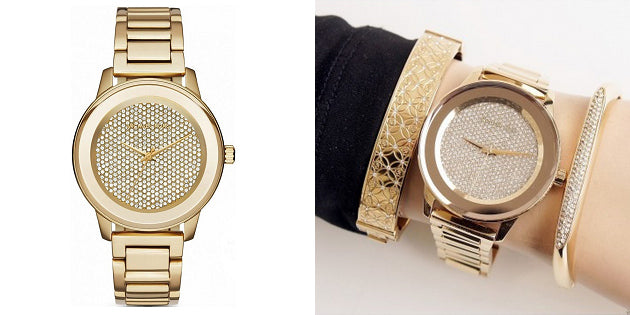  Shop Authentic Michael Kors Kinley Gold Dial Gold Steel Strap Watch for Women - MK6209 - Luxxuri