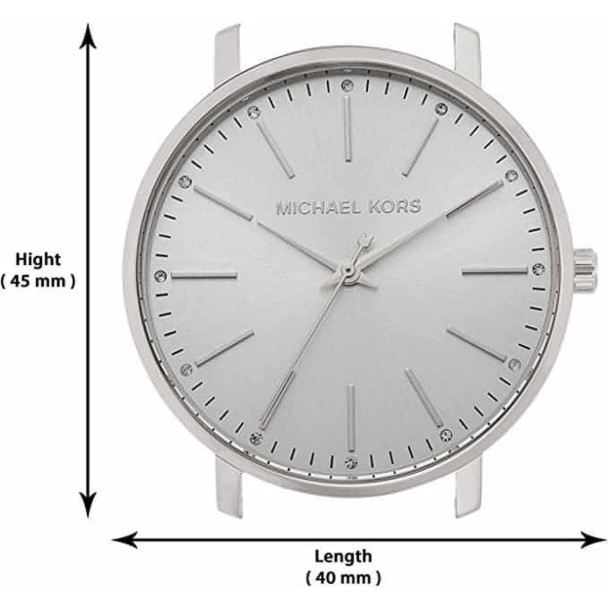  Shop Authentic Michael Kors Pyper Quartz White Dial Silver Mesh Strap Watch for Women - MK4338 - Luxxuri