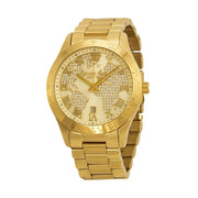  Shop Authentic Michael Kors Layton Chronograph Gold Dial Gold Steel Strap Watch for Women - MK5959 - Luxxuri