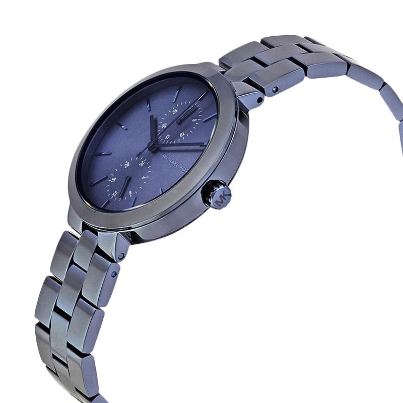  Shop Authentic Michael Kors Garner Chronograph Quartz Blue Dial Blue Steel Strap Watch For Women - MK6410 - Luxxuri