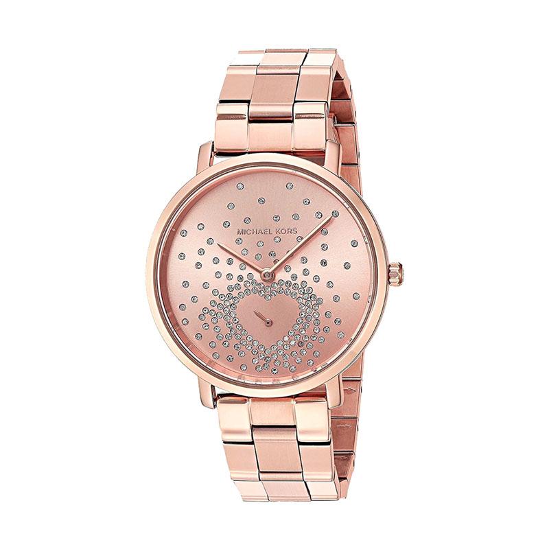  Shop Authentic Michael Kors Jaryn Rose Gold Dial Rose Gold Steel Strap Watch for Women - MK3621 - Luxxuri