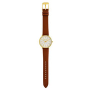  Shop Authentic Michael Kors Pyper Quartz Silver Dial Brown Leather Watch For Women - MK2740 - Luxxuri