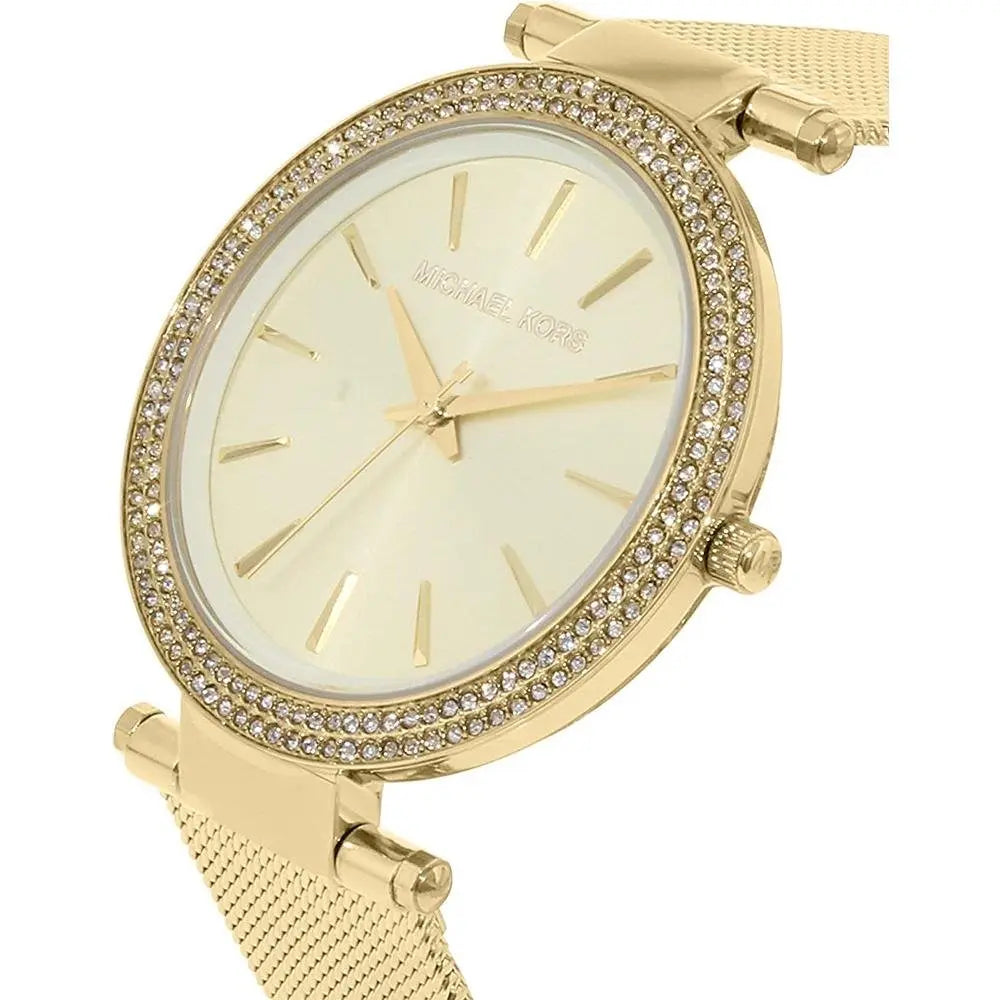  Shop Authentic Michael Kors Darci Gold Dial Gold Mesh Bracelet Watch for Women - MK3368 - Luxxuri