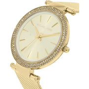  Shop Authentic Michael Kors Darci Gold Dial Gold Mesh Bracelet Watch for Women - MK3368 - Luxxuri