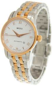  Shop Authentic Mido Baroncelli III Automatic White Dial Two Tone Steel Strap Watch For Women - M7600.9.N6.1 - Luxxuri