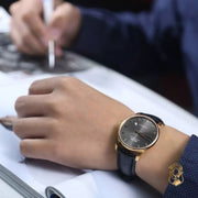  Shop Authentic Mido Baroncelli III Automatic Grey Dial Black Leather Strap Watch For Men - M8600.3.13.4 - Luxxuri