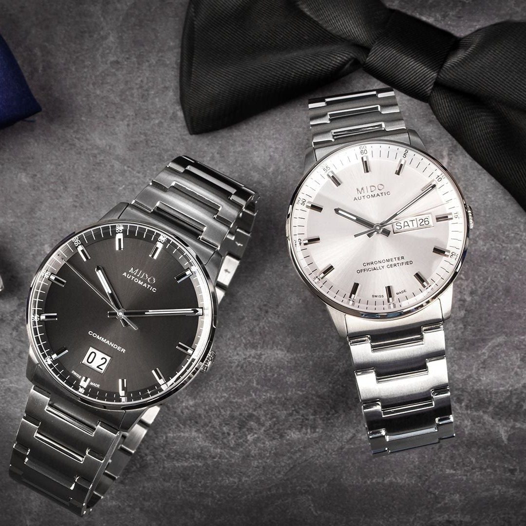  Shop Authentic Mido Commander II Automatic Chronometer Silver Dial Silver Steel Strap Watch For Men - M021.431.11.031.00 - Luxxuri