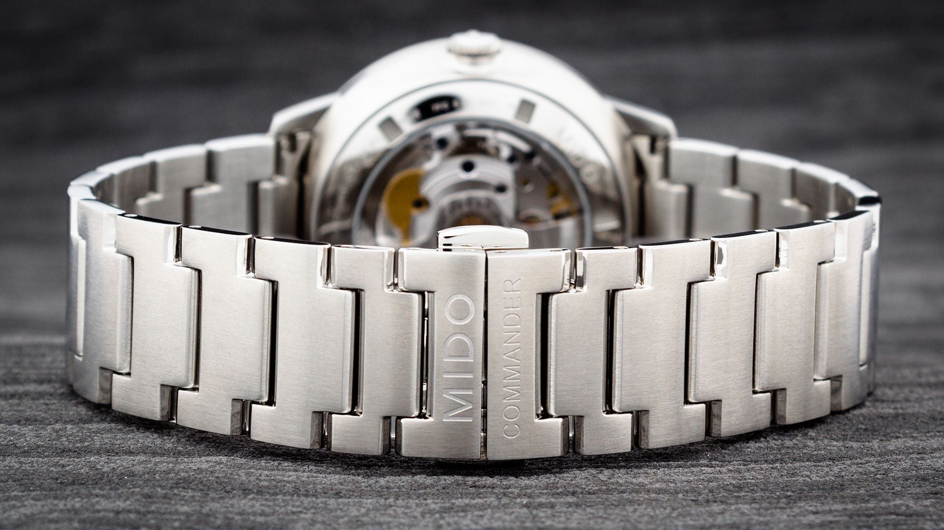  Shop Authentic Mido Commander II Automatic Chronometer Grey Dial Silver Steel Strap Watch For Men - M021.431.11.061.00 - Luxxuri