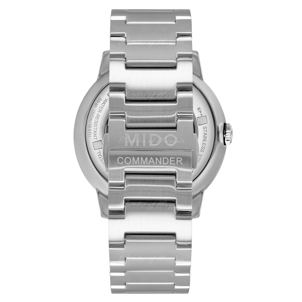  Shop Authentic Mido Commander II Chronometer Automatic Silver Dial Two Tone Steel Strap Watch For Men - M021.431.22.031.00 - Luxxuri