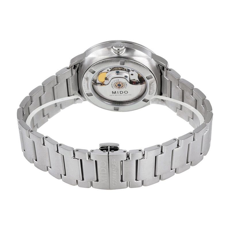  Shop Authentic Mido Commander II Automatic Chronometer Silver Dial Silver Steel Strap Watch For Men - M021.431.11.031.00 - Luxxuri