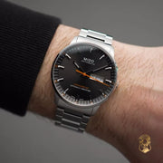  Shop Authentic Mido Commander II Automatic Chronometer Grey Dial Silver Steel Strap Watch For Men - M021.431.11.061.01 - Luxxuri