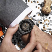  Shop Authentic Mido Commander II Automatic Gradient Black Dial Black Steel Strap Watch For Men - M021.407.33.411.00 - Luxxuri