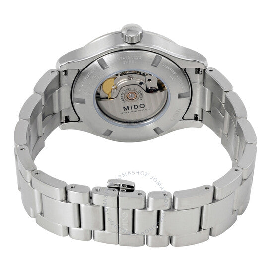  Shop Authentic Mido Multifort Automatic Silver Dial Silver Steel Strap Watch For Men - M005.430.11.031.80 - Luxxuri