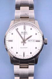  Shop Authentic Mido Baroncelli Automatic Mother Of Pearl Dial Silver Steel Strap Watch For Women - M7600.4.69.1 - Luxxuri