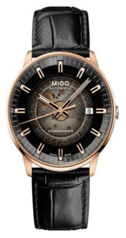  Shop Authentic Mido Commander Automatic Black Dial Black Leather Strap Watch For Men - M021.407.36.411.00 - Luxxuri