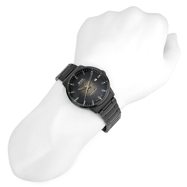  Shop Authentic Mido Commander II Automatic Gradient Black Dial Black Steel Strap Watch For Men - M021.407.33.411.00 - Luxxuri
