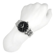  Shop Authentic Mido Baroncelli Ii Automatic Black Dial Silver Steel Strap Watch For Men - M8600.4.18.1 - Luxxuri