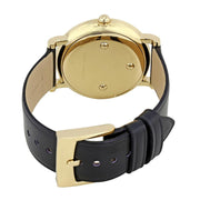  Shop Authentic Marc Jacobs Roxy White Dial Black Leather Strap Watch for Women - MJ1532 - Luxxuri