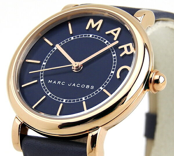  Shop Authentic Marc Jacobs Roxy Navy Blue Dial Navy Blue Leather Strap Watch for Women - MJ1539 - Luxxuri