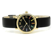  Shop Authentic Marc Jacobs Roxy Black Dial Black Leather Strap Watch for Women - MJ1592 - Luxxuri
