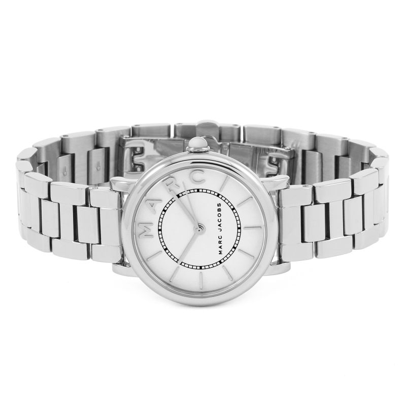  Shop Authentic Marc Jacobs Roxy White Dial Silver Steel Strap Watch for Women - MJ3525 - Luxxuri