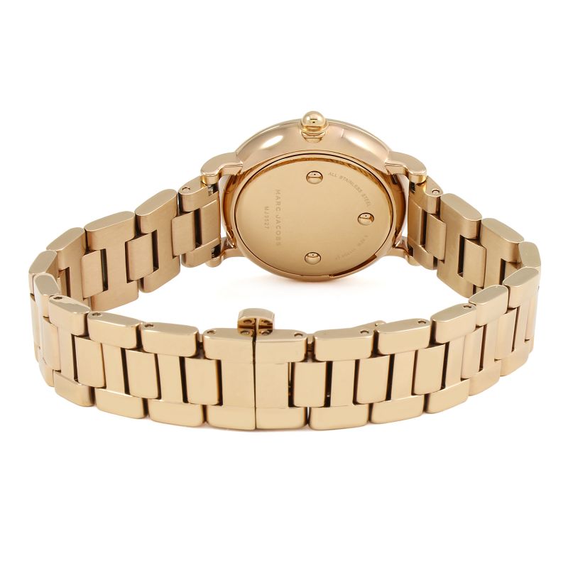  Shop Authentic Marc Jacobs Roxy White Dial Rose Gold Steel Strap Watch for Women - MJ3527 - Luxxuri