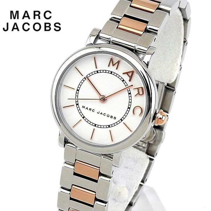  Shop Authentic Marc Jacobs Roxy White Dial Two Tone Steel Strap Watch for Women - MJ3553 - Luxxuri