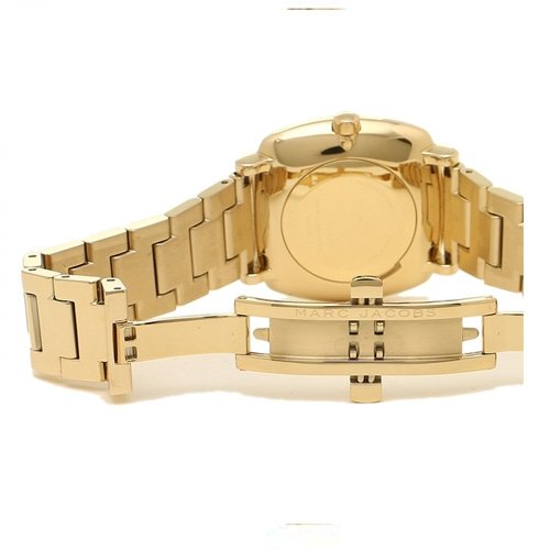  Shop Authentic Marc Jacobs Mandy White Dial Gold Steel Strap Watch for Women - MJ3573 - Luxxuri