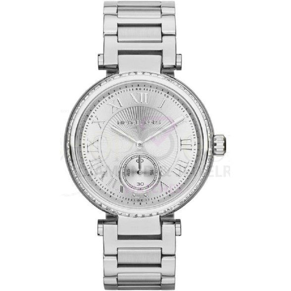  Shop Authentic Michael Kors Skylar Silver Dial Silver Steel Strap Watch for Women - MK5866 - Luxxuri