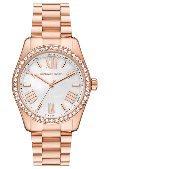 Shop Authentic Michael Kors Lexington White Dial Rose Gold Steel Strap Watch for Women - MK1088 - Luxxuri