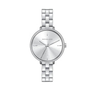  Shop Authentic Michael Kors Charley Quartz Silver Dial Silver Steel Strap Watch for Women - MK4398 - Luxxuri